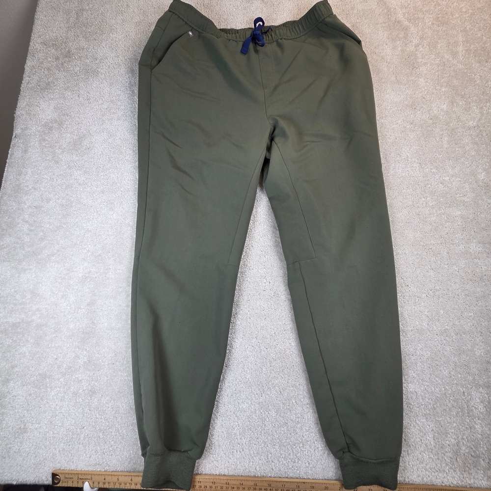 Figs Tansen Jogger Scrub Pants Moss Green Mens XL Technical Collection